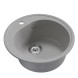 Мойкa ML-GM11 КОМФОРТ круглая, серая (310), 500мм (глуб. чаши 180) - 00-00009304 