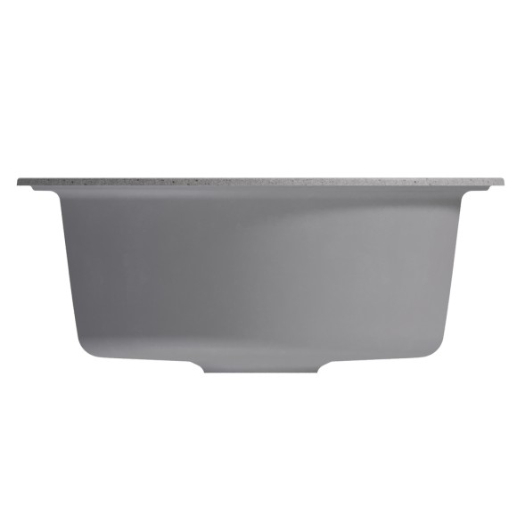 Мойкa ML-GM11 КОМФОРТ круглая, серая (310), 500мм (глуб. чаши 180) - 00-00009304 