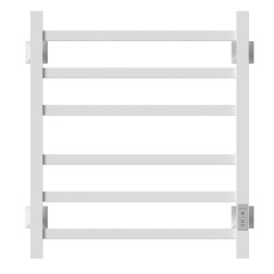 Полотенцесушитель MIXLINE TRIUMPH  60х50 (таймер, 312 Вт, 5 перекладин) электрический БЕЛЫЙ - ML-556374 