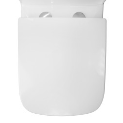 Унитаз-компакт Azario Rise 385х623х792 напольный, безободковый с быстросъемным сиденьем микролифт (AZ-68D)