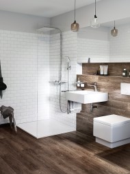 Душевая система KLUDI COCKPIT DISCOVERY c термостатом, хром/белый (8020091-00)