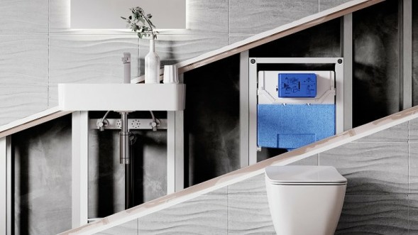 Встраиваемая инсталляция Ideal Standard PROSYS FRAME 120 M, для монтажа подвесных унитазов