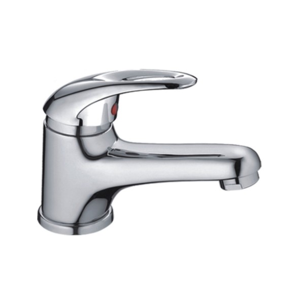 Смеситель для раковины 40к CN1003 CRON литой, ХРОМ - CN1003 