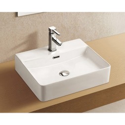 Раковина накладная Azario 515x425x135 прямоугольная, белый (AZ-2173-S SP)