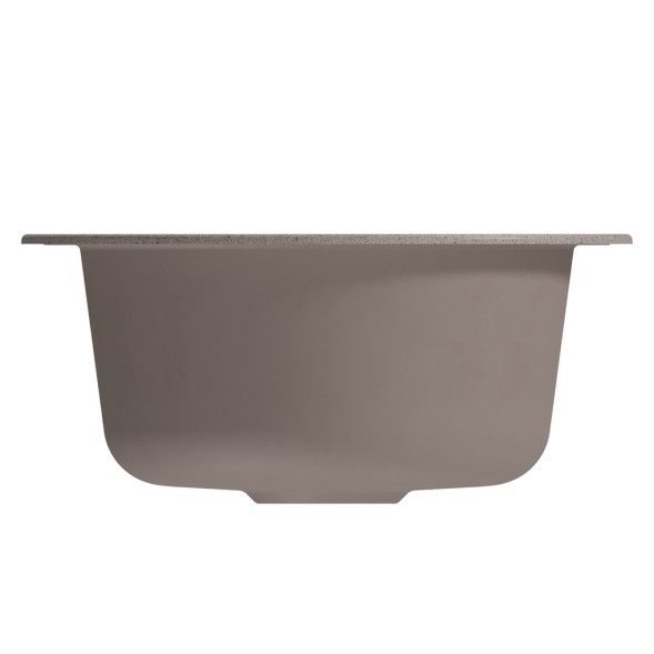 Мойкa ML-GM13 КОМФОРТ круглая, песочная (302), 495мм (глуб. чаши 200) - 00-00009324 