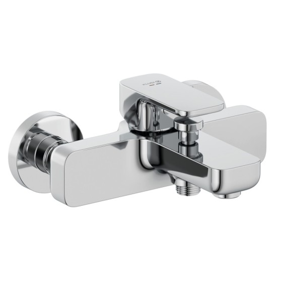 Смеситель для ванны KLUDI RENON керамический картридж, однорычажный, хром (426910575)