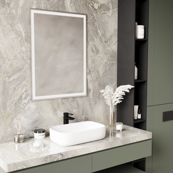 Зеркало MIXLINE &amp;quot;Болеро&amp;quot; 600*800 (ШВ) б/полки - MLZ.Bol.6-8 