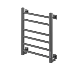 Полотенцесушитель MIXLINE FORTUNE  60х50 (таймер, 323 Вт, 6 перекладин) электрический ЧЕРНЫЙ - ML-556373 