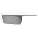 Мойка ML-GM16 КОМФОРТ овальная с крылом, темно-серая (309), 730*460*180мм - 00-00009364 