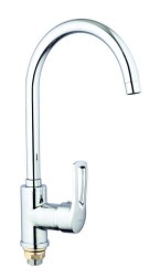 Смеситель для кухни 40к Glauf ZAR4-B181 выс. излив, бок. ручка, п/гайку - ZAR4-B181