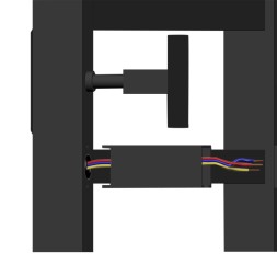 Полотенцесушитель MIXLINE FORTUNE  60х50 (таймер, 445 Вт, 5 перекладин + ПОЛКА) электрический ЧЕРНЫЙ - ML-556428 