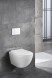 Унитаз подвесной Azario Trevi 495х360х390 безободковый, слив &amp;quot;ТОРНАДО&amp;quot;, в комплекте с сидением микролифт, белый (AZ-0093UQ3)