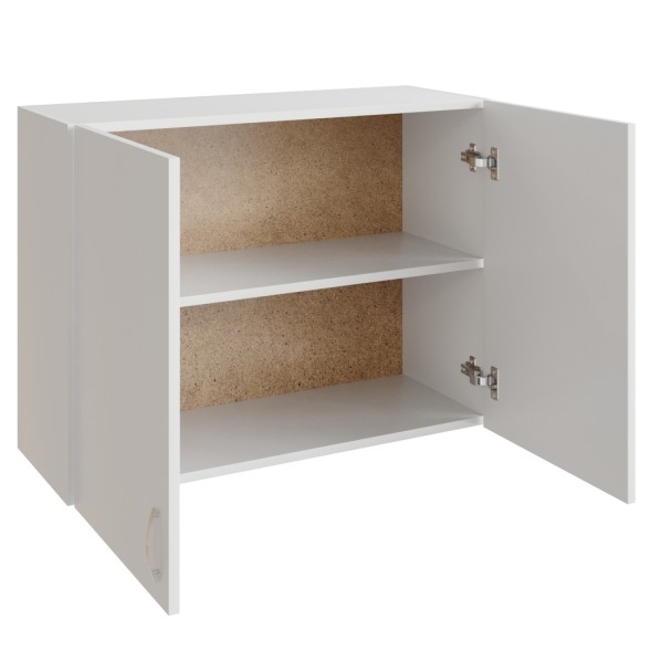 шкаф навесной кухонный 80 белый - 508999 