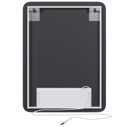 Зеркало MIXLINE "Алон радиус" - ЭКОНОМ 500*700 (ШВ) светодиодная подсветка, сенсорный выключатель - MLZ.Al.5-7.1.2