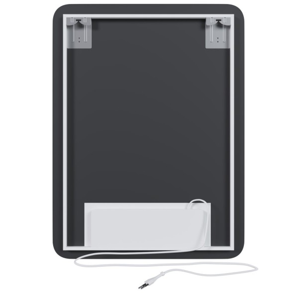 Зеркало MIXLINE &amp;quot;Алон радиус&amp;quot; - ЭКОНОМ 600*800 (ШВ) светодиодная подсветка, сенсорный выключатель - MLZ.Al.6-8.1.2 