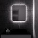 Зеркало MIXLINE &amp;quot;Инканто&amp;quot; 600*700 (ШВ) бесконтактный сенсор, светодиодная подсветка,черная окантовка - LED-00002844 