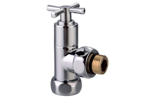 Вентиль запорный угловой для П/С 3/4&amp;quot;х1/2&amp;quot; вн/нар крест - G473.040 