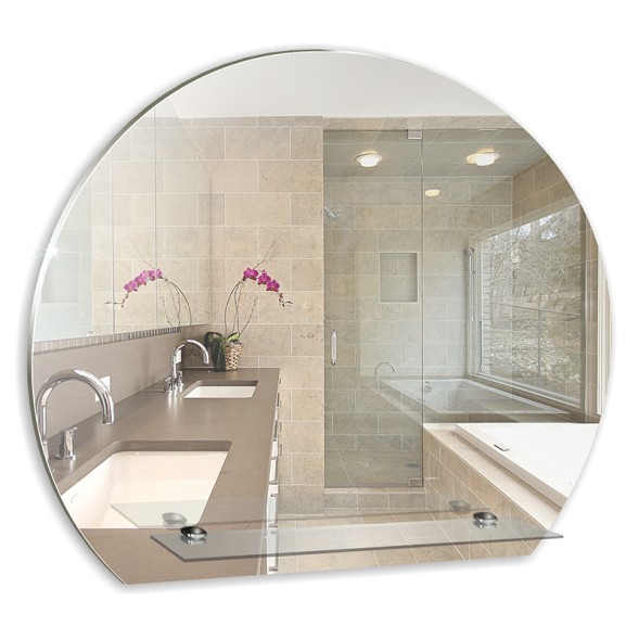 Зеркало MIXLINE &amp;quot;Елена&amp;quot; 570*480 (ШВ) с полкой - 00000035 