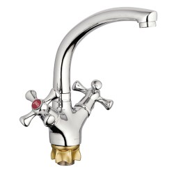 Смеситель для кухни 1/2 кер Glauf QML4-A827 п\гайку - QML4-A827 