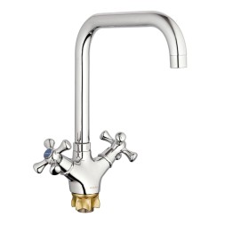 Смеситель для кухни 1/2 кер Glauf QML4-C827 п\гайку - QML4-C827 