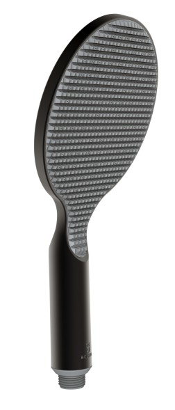 Ручной душ BOSSINI Apice один режим, c Easy-Clean, чёрный матовый (B00900.073)