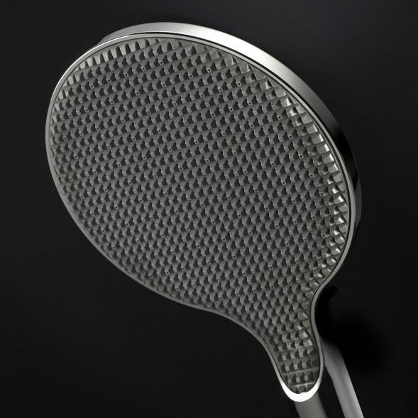 Ручной душ BOSSINI Apice один режим, c Easy-Clean, чёрный матовый (B00900.073)