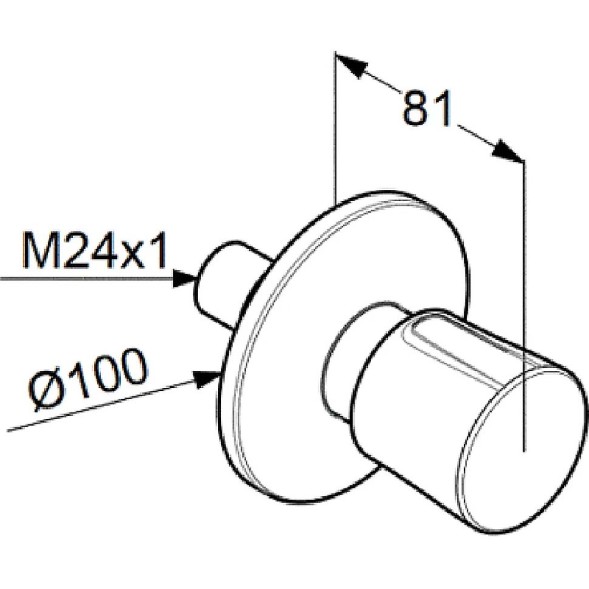 Комплект для душа KLUDI BOZZ 10 в 1 верхний душ 250 мм, хром (386340576)