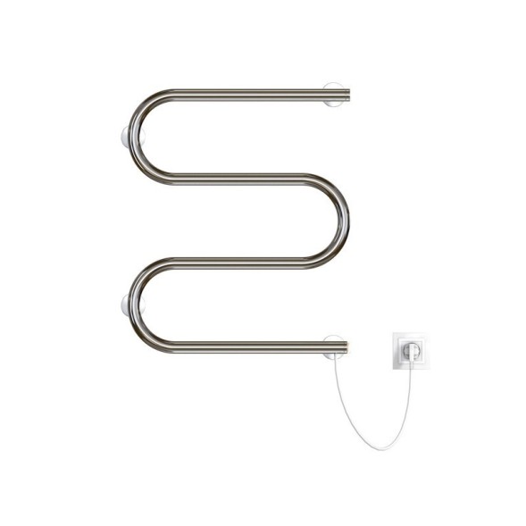 Полотенцесушитель MIXLINE SIMPLE M 60x50 (кнопочный выкл, 192 Вт) - ML-556802 