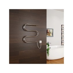 Полотенцесушитель MIXLINE SIMPLE M 60x50 (кнопочный выкл, 192 Вт) - ML-556802 