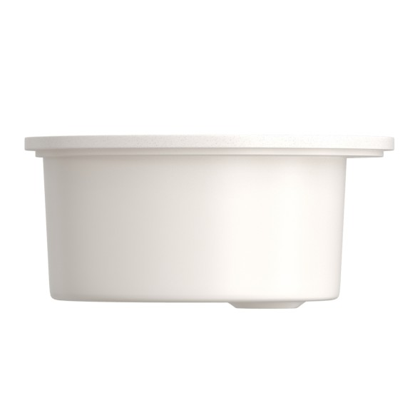 Мойкa ML-GMS01 СТАНДАРТ круглая, белый (331), 470мм (глуб. чаши 180) - 00-00002347 