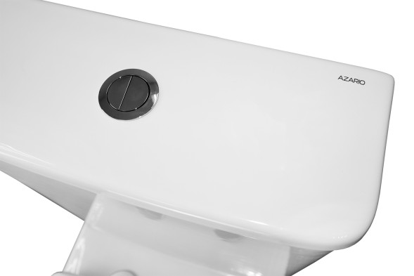 Унитаз-компакт Azario ANTEO ROUND 385х630х820 напольный, безободковый, быстросъемное сиденье микролифт (AZ-1219A)