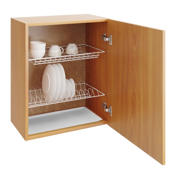 шкаф навесной кухонный с сушкой 50 ольха - 523280 