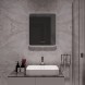 Зеркало MIXLINE &amp;quot;Стив-3&amp;quot; 600*700 (ШВ) сенсорный выключатель, часы + подогрев - LED-00002843 