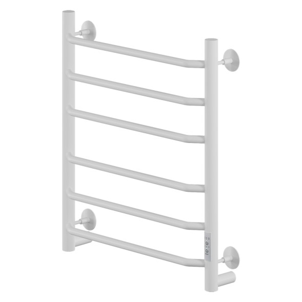 Полотенцесушитель MIXLINE MIRA  60х50 (таймер, 268 Вт, 6 перекладин) электрический БЕЛЫЙ - ML-556415 