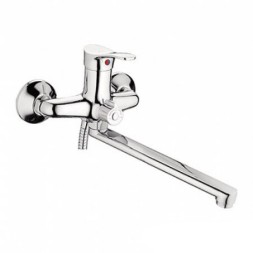 Смеситель для ванны и раковины 35к L2214 Ledeme с отв L-нос, латунь - L2214