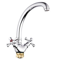 Смеситель для кухни 1/2 кер Glauf QTZ4-B827 п\гайку - QTZ4-B827 