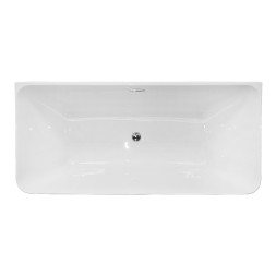 Ванна акриловая Azario RODEN 1700х750х580 пристенная, в комплекте с сифоном и металлической рамой (AZ-6715-2)