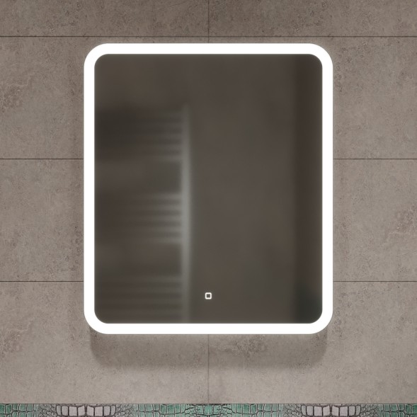 Зеркало MIXLINE &amp;quot;Стив&amp;quot; 600*700 (ШВ) сенсорный выключатель, светодиодная подсветка - LED-00002840 