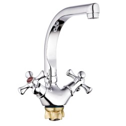 Смеситель для кухни 1/2 кер Glauf QTZ4-D827 п\гайку - QTZ4-D827 