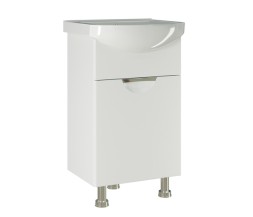Тумба д/ванной &amp;quot;ЭТЬЕН-50&amp;quot; под раковину Элеганс 50 (Rosa) (ПВХ) - 542401 