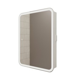 Зеркальный шкаф MIXLINE &amp;quot;Фиджи Flip&amp;quot; 600*800 (ШВ) универсал, сенсорный выкл.,светодиодная подсветка - LED-00002472 