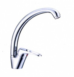 Смеситель для кухни 35к L4113 Ledeme с отв боковая, латунь - L4113