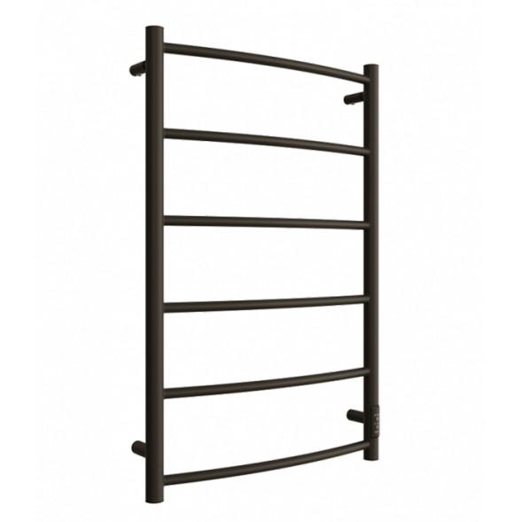 Полотенцесушитель Электрический ДВИН R neo 80/50 К диммер Чёрный матовый (4656759179366)