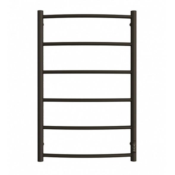 Полотенцесушитель Электрический ДВИН R neo 80/50 К диммер Чёрный матовый (4656759179366)