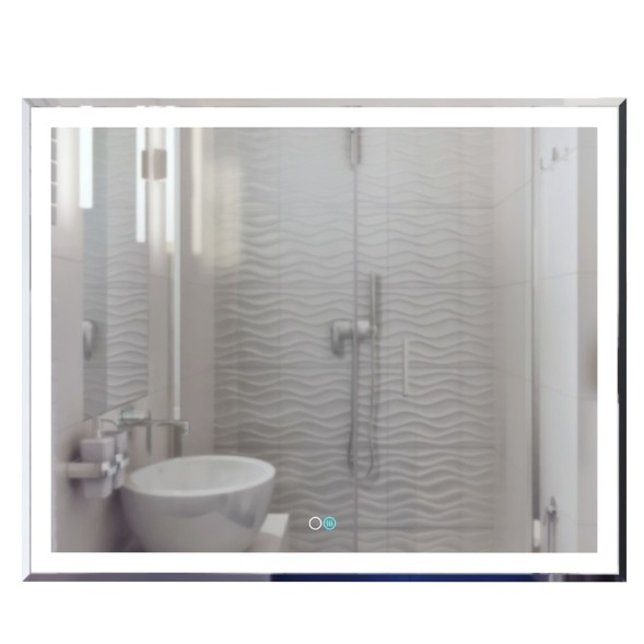 Зеркало MIXLINE &amp;quot;Минио-2&amp;quot; 1000*800 (ШВ) сенсорный выключатель, светодиодная подсветка + подогрев - MLZ.Mi.10-8.1.2.3 