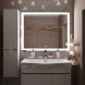 Зеркало MIXLINE &amp;quot;Минио-2&amp;quot; 1000*800 (ШВ) сенсорный выключатель, светодиодная подсветка + подогрев - MLZ.Mi.10-8.1.2.3 