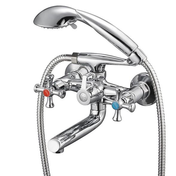 Смеситель для ванны и раковины 1/2 кер Glauf QML3-A827 - QML3-A827 