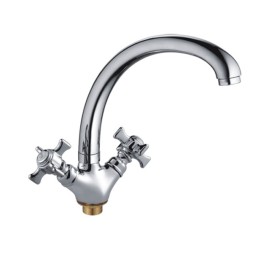 Смеситель для кухни 1/2 кер HB4824 HAIBA п/гайку - HB4824 