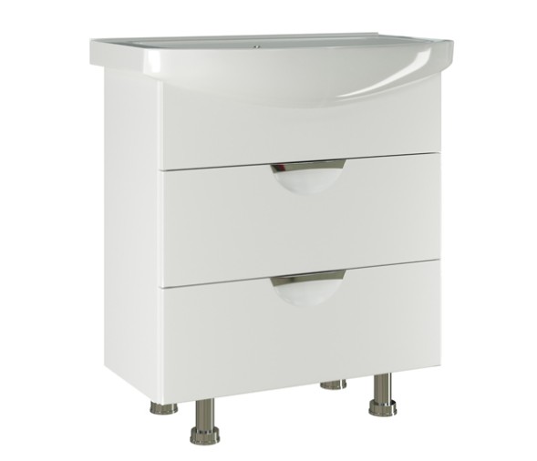 Тумба д/ванной &amp;quot;ЭТЬЕН-75&amp;quot; под раковину Элеганс-75 (Kirovit) (ПВХ) - 542409 