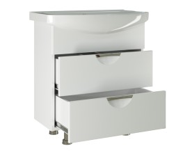 Тумба д/ванной &amp;quot;ЭТЬЕН-75&amp;quot; под раковину Элеганс-75 (Kirovit) (ПВХ) - 542409 